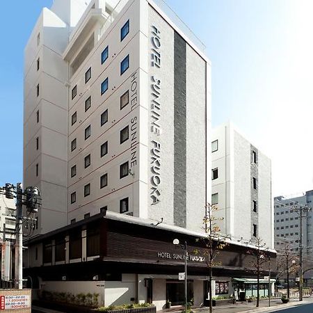 Hotel Sunline Fukuoka Hakata Ekimae מראה חיצוני תמונה