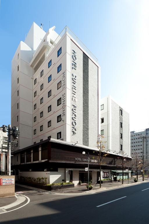 Hotel Sunline Fukuoka Hakata Ekimae מראה חיצוני תמונה