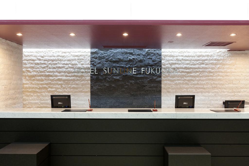 Hotel Sunline Fukuoka Hakata Ekimae מראה חיצוני תמונה