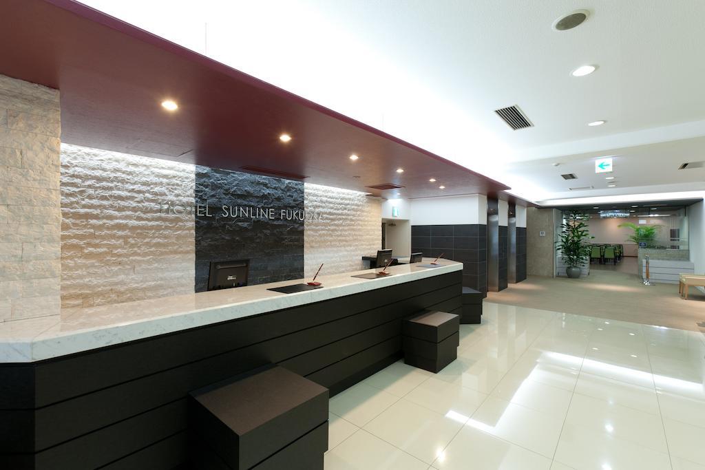 Hotel Sunline Fukuoka Hakata Ekimae מראה חיצוני תמונה